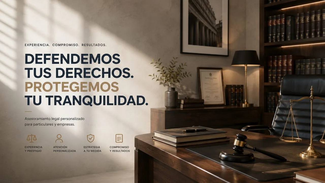 Ejemplo de web para un despacho de abogados